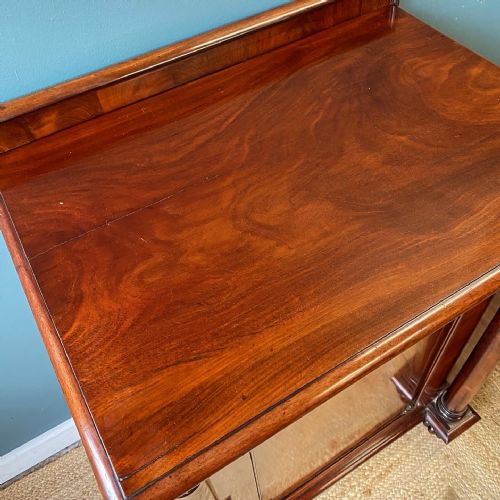 19TH CENTURY MAHOGANY SIDE CUPBOARD - ADDITIONAL PHOTO 3