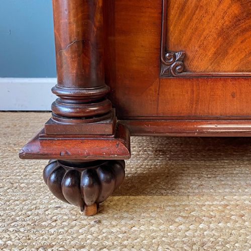 19TH CENTURY MAHOGANY SIDE CUPBOARD - ADDITIONAL PHOTO 4
