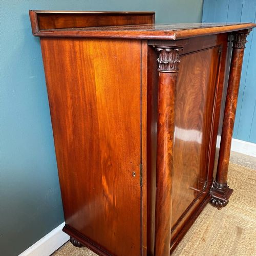 19TH CENTURY MAHOGANY SIDE CUPBOARD - ADDITIONAL PHOTO 8
