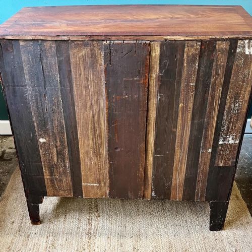 REGENCY BOW FRONT CHEST OF DRAWERS - ADDITIONAL PHOTO 9