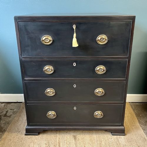 19TH CENTURY SECRETAIRE CHEST OF DRAWERS - ADDITIONAL PHOTO 2