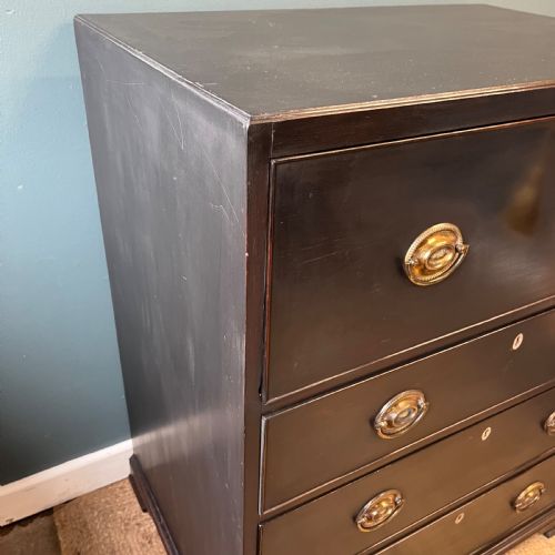 19TH CENTURY SECRETAIRE CHEST OF DRAWERS - ADDITIONAL PHOTO 9