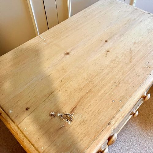 VICTORIAN PINE CHEST OF DRAWERS - ADDITIONAL PHOTO 3