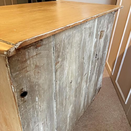 VICTORIAN PINE CHEST OF DRAWERS - ADDITIONAL PHOTO 7