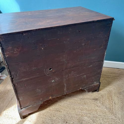 GEORGIAN MAHOGANY CHEST OF DRAWERS - ADDITIONAL PHOTO 8