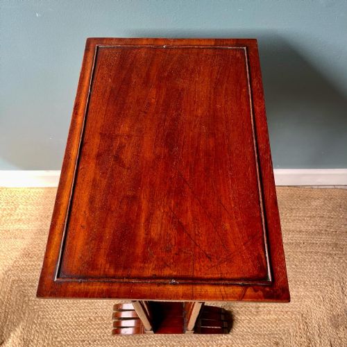 MAHOGANY NEST OF FOUR TABLES - ADDITIONAL PHOTO 5