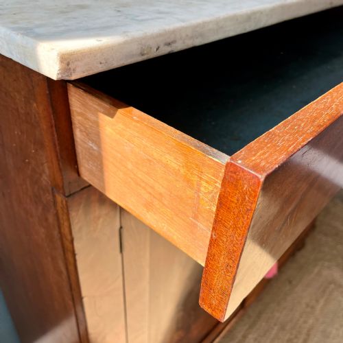 19TH CENTURY MAHOGANY CUPBOARD - ADDITIONAL PHOTO 5