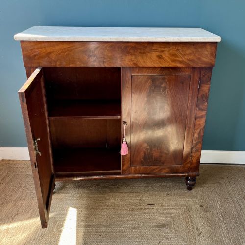 19TH CENTURY MAHOGANY CUPBOARD - ADDITIONAL PHOTO 7