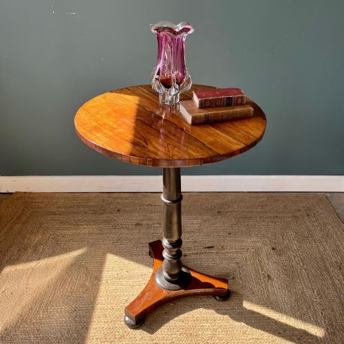19TH CENTURY ROSEWOOD OCCASIONAL TABLE - ADDITIONAL PHOTO 1