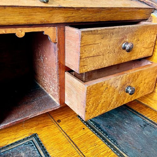 19TH CENTURY OAK ROLLTOP DESK - ADDITIONAL PHOTO 7