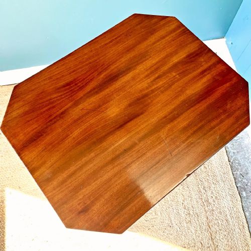 REGENCY MAHOGANY TABLE - ADDITIONAL PHOTO 1