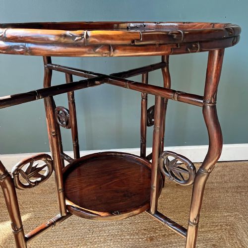 19TH CENTURY CHINESE ROSEWOOD TRAY TABLE - ADDITIONAL PHOTO 1