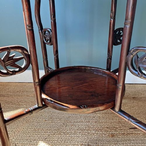 19TH CENTURY CHINESE ROSEWOOD TRAY TABLE - ADDITIONAL PHOTO 5