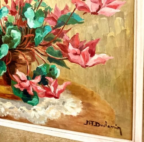 FRENCH OIL ON BOARD - ADDITIONAL PHOTO 1