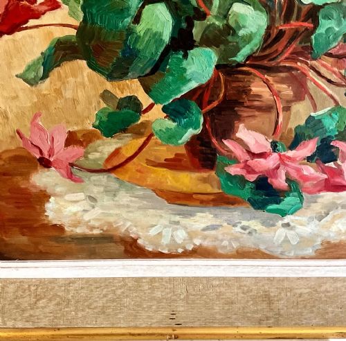 FRENCH OIL ON BOARD - ADDITIONAL PHOTO 3