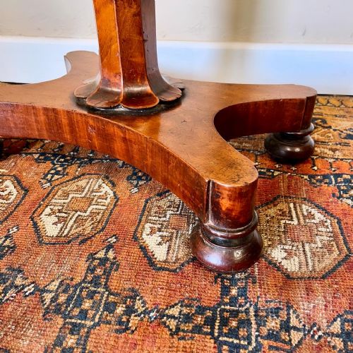 19TH CENTURY MAHOGANY SIDE TABLE - ADDITIONAL PHOTO 5