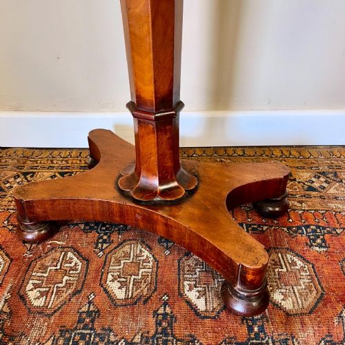 19TH CENTURY MAHOGANY SIDE TABLE - ADDITIONAL PHOTO 6