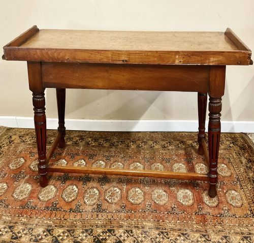 19TH CENTURY AESTHETIC STYLE WALNUT TABLE - ADDITIONAL PHOTO 5