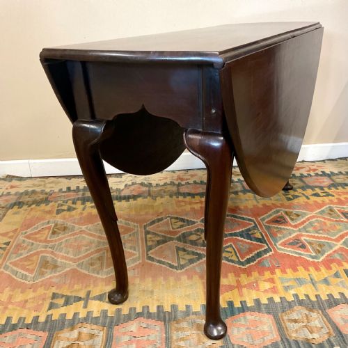 GEORGIAN CUBAN MAHOGANY DINING TABLE - ADDITIONAL PHOTO 3