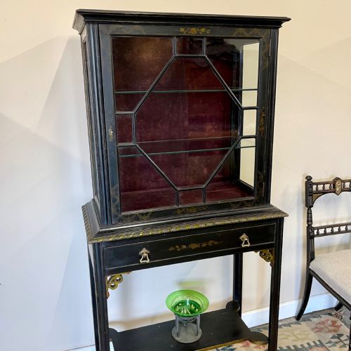 19TH CENTURY AESTHETIC MOVEMENT CABINET - ADDITIONAL PHOTO 2
