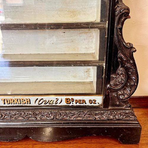 19TH CENTURY EBONISED SHOP DISPLAY CABINET - ADDITIONAL PHOTO 3