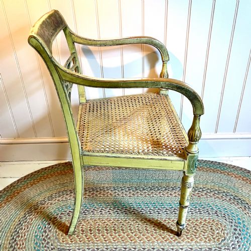 REGENCY PAINTED CHAIR - ADDITIONAL PHOTO 2