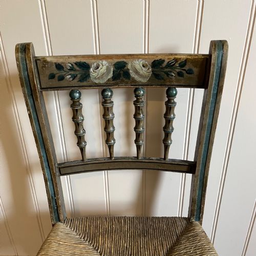 REGENCY PAINTED CHAIR - ADDITIONAL PHOTO 6