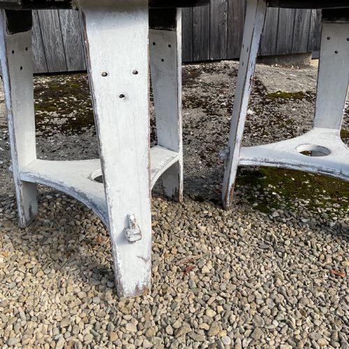 PAIR OF CRICKET TABLES - ADDITIONAL PHOTO 4