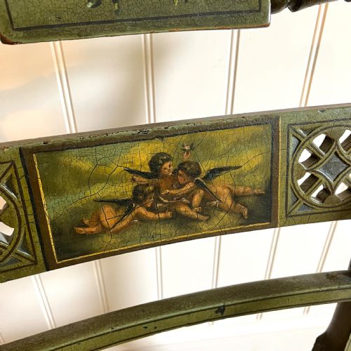 REGENCY PAINTED CHAIR - ADDITIONAL PHOTO 3
