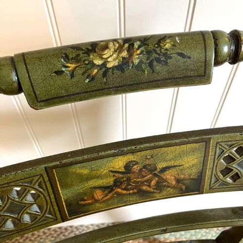 REGENCY PAINTED CHAIR - ADDITIONAL PHOTO 4