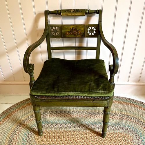 REGENCY PAINTED CHAIR - ADDITIONAL PHOTO 6