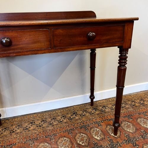 19TH CENTURY MAHOGANY SIDE TABLE - ADDITIONAL PHOTO 4