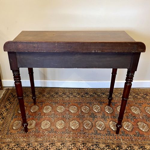 19TH CENTURY MAHOGANY SIDE TABLE - ADDITIONAL PHOTO 8