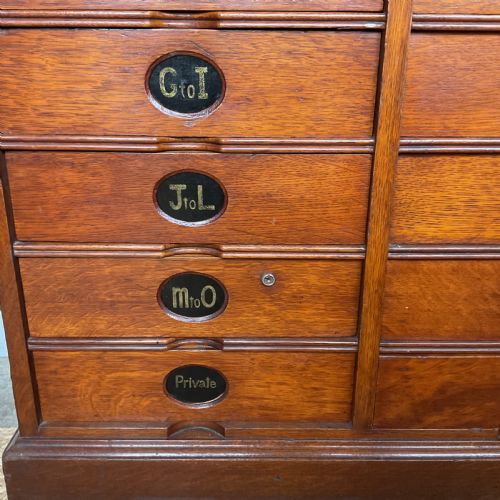 19TH CENTURY AMBERG FILING CABINET - ADDITIONAL PHOTO 5