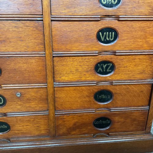 19TH CENTURY AMBERG FILING CABINET - ADDITIONAL PHOTO 6