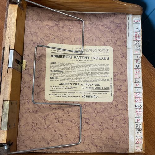 19TH CENTURY AMBERG FILING CABINET - ADDITIONAL PHOTO 9