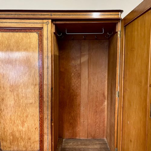 19TH CENTURY FAUX MAPLE WARDROBE - ADDITIONAL PHOTO 5