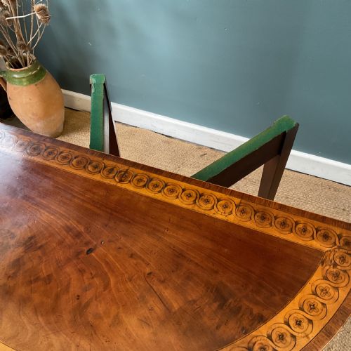 GEORGE LLL DEMI LUNE CARD TABLE - ADDITIONAL PHOTO 6