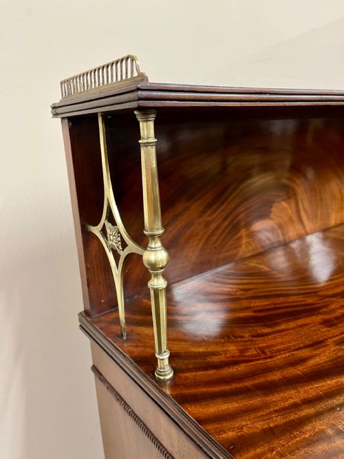 19TH CENTURY MAHOGANY CHIFFONIER - ADDITIONAL PHOTO 1
