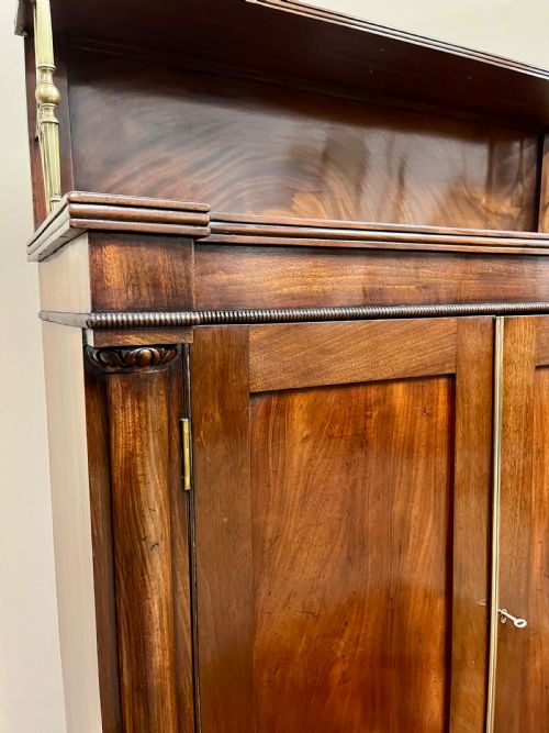 19TH CENTURY MAHOGANY CHIFFONIER - ADDITIONAL PHOTO 9
