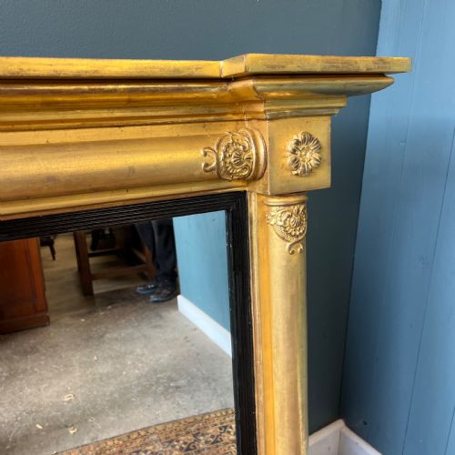 REGENCY OVERMANTLE MIRROR - ADDITIONAL PHOTO 1