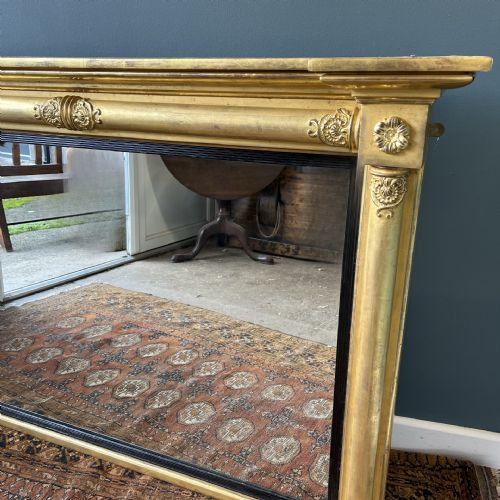 REGENCY OVERMANTLE MIRROR - ADDITIONAL PHOTO 3