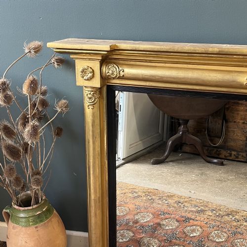 REGENCY OVERMANTLE MIRROR - ADDITIONAL PHOTO 5