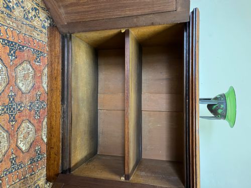 19TH CENTURY WALNUT CUPBOARD - ADDITIONAL PHOTO 2