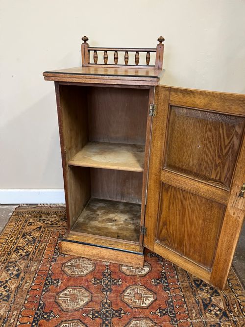 19TH CENTURY BEDSIDE POT CUPBOARD - ADDITIONAL PHOTO 4