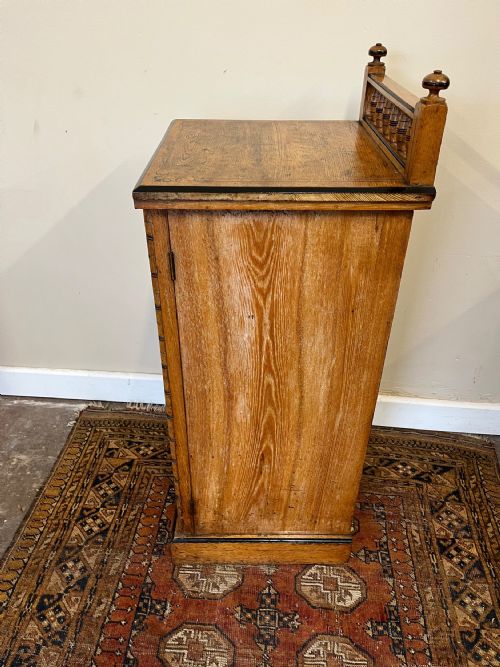 19TH CENTURY BEDSIDE POT CUPBOARD - ADDITIONAL PHOTO 9