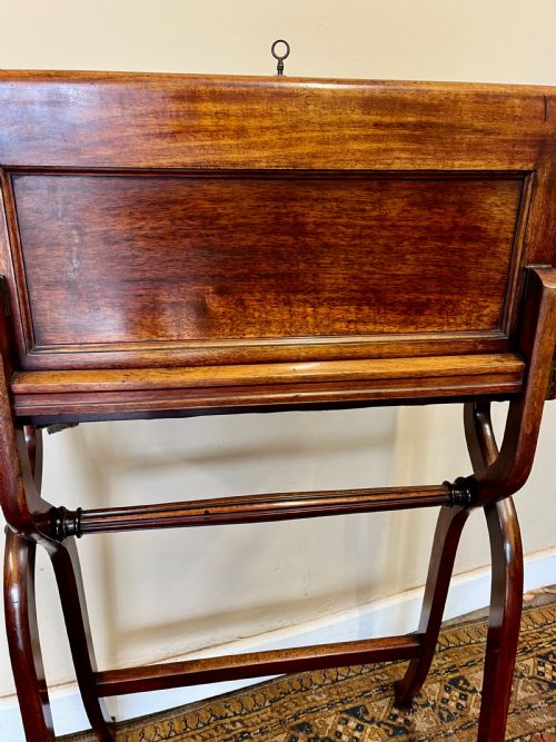 19TH CENTURY CAMPAIGN FOLDING DESK - ADDITIONAL PHOTO 3