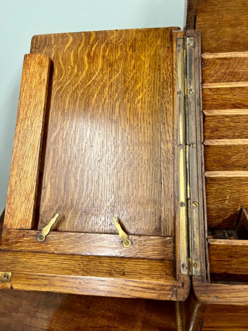 19TH CENTURY OAK STATIONARY CABINET - ADDITIONAL PHOTO 3