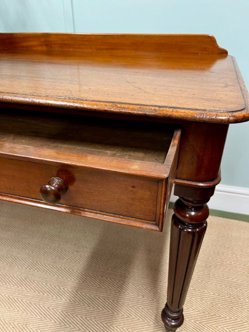 19TH CENTURY MAHOGANY WRITING TABLE - ADDITIONAL PHOTO 6