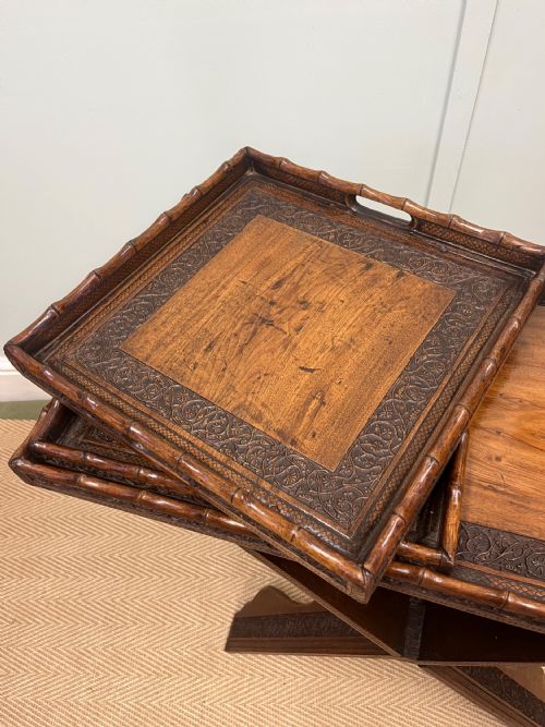 19TH CENTURY FOLDING TRAY TABLE - ADDITIONAL PHOTO 1